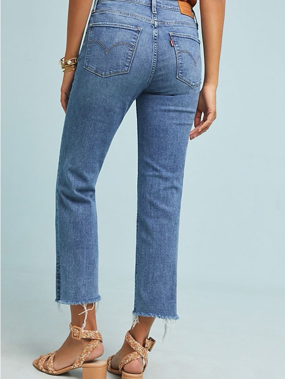 Levi's Women's Blue High Rise 724 Jeans